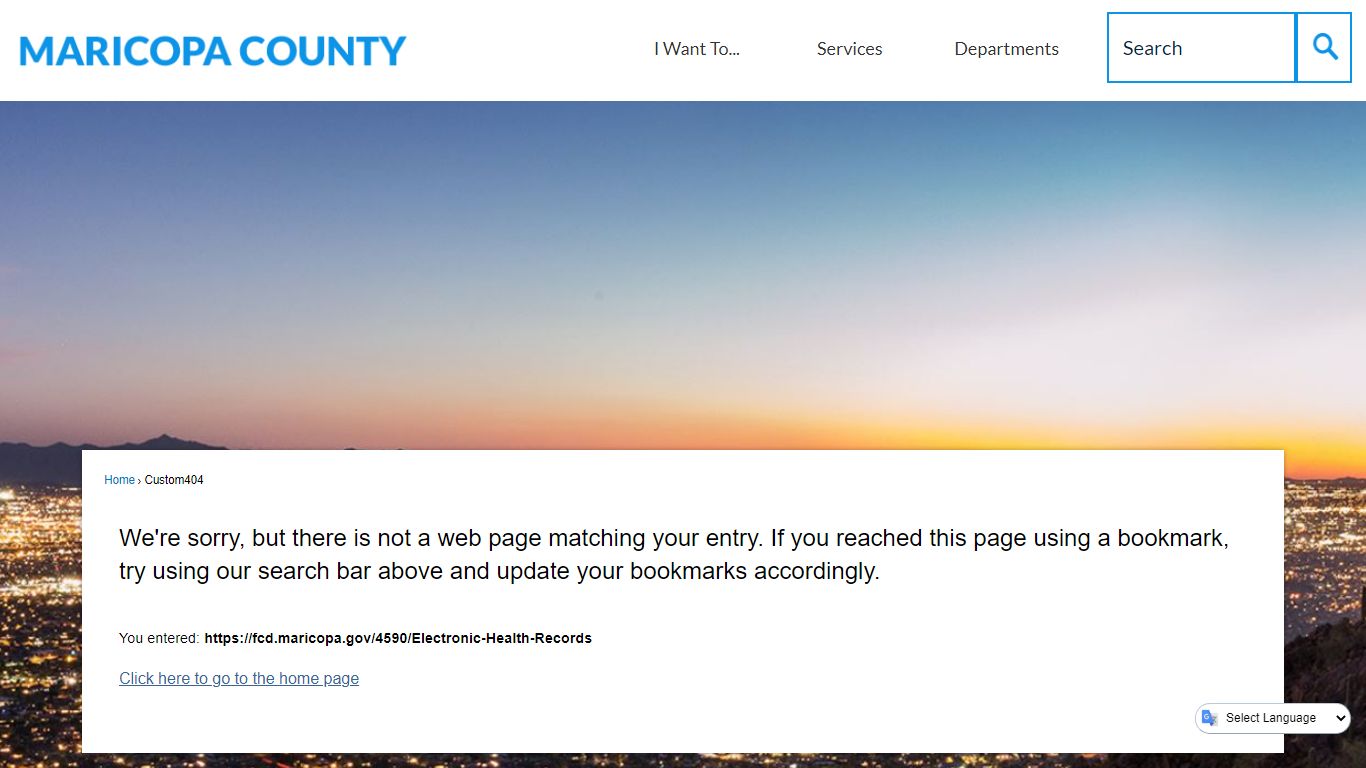 Electronic Health Records | Maricopa County, AZ